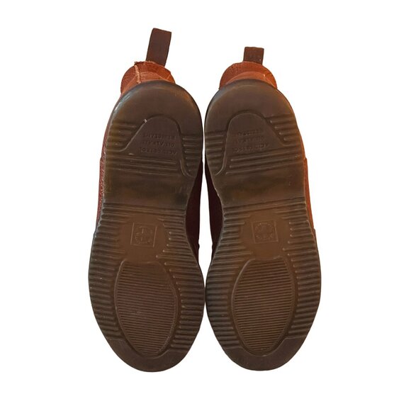 Dr. Martens Chelsea Boots — Women’s 8 — Brown Pebbled Leather — Flora - Picture 7 of 12